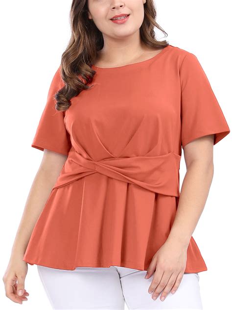 Plus Size Tops - Womens Plus Size Blouses & Shirts - Macy&x27;s Plus Sizes Tops Tops (2,712) Sort by Filter by Delivery & Pickup Same-Day Delivery Enter Zip Pick Up at Shop near you Offers Sleeve Length Size Size Type Brand Top Style Color Occasion Size Range Neckline Price Fabric Category Age Group Customer&x27;s Top Rated Department Deal of the Day. . Walmart plus size tops